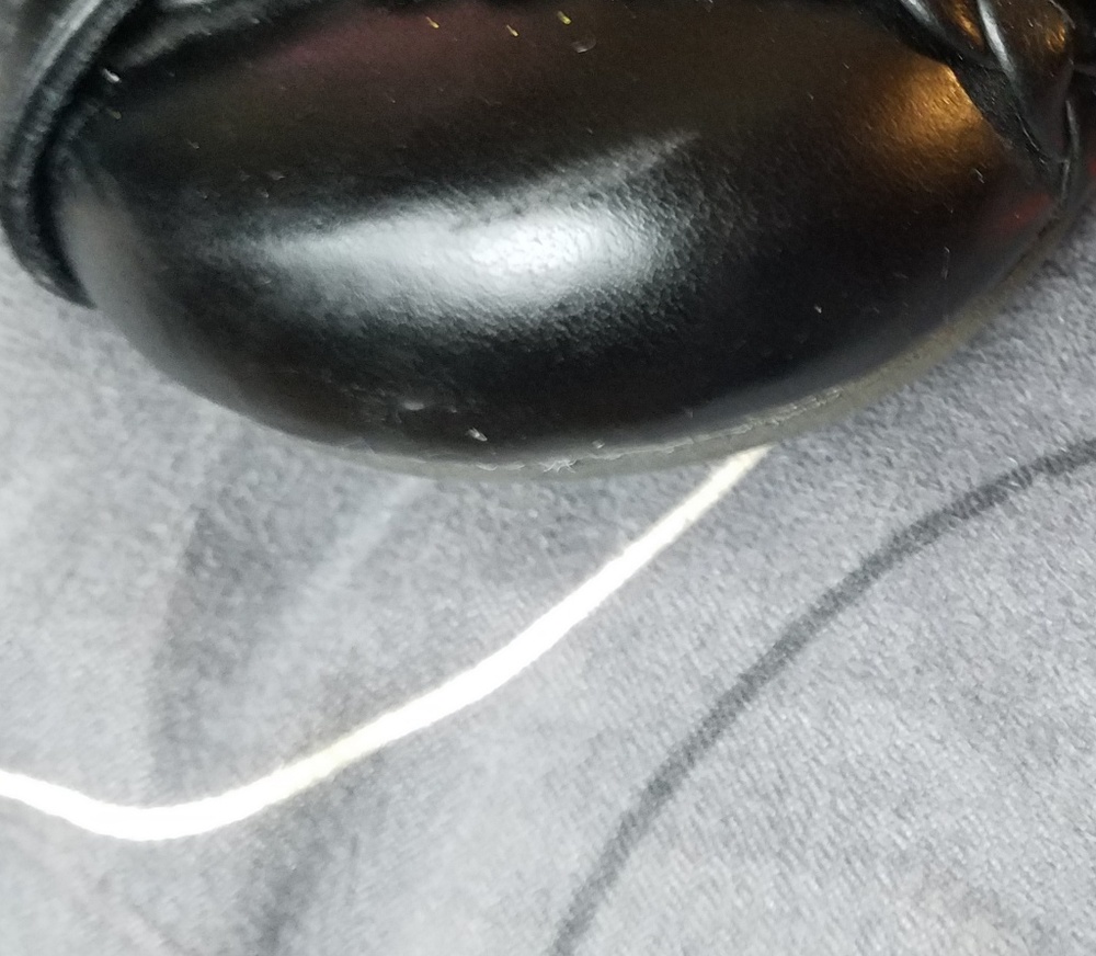 SOLD! SO Tahnee Black Flat Loafer sz5 Med Manmade - Picture 2 of 7